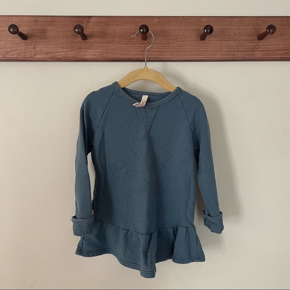 Childhoods Peplum Crew 4T